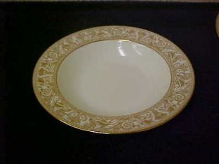 wedgwood florentine gold w4219 soup bowl s 