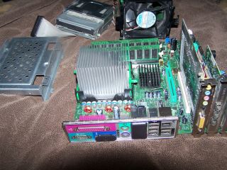 dell dimension 4600 motherboard e210882 many extras 