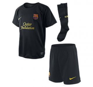 2011 12 offizielles fc barcelona jungen fussballauswaertstrikot 3 8 j 