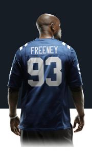    Dwight Freeney Mens Football Home Game Jersey 468955_432_B_BODY