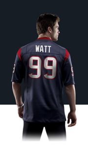    Texans JJ Watt Mens Football Home Game Jersey 468954_464_B_BODY