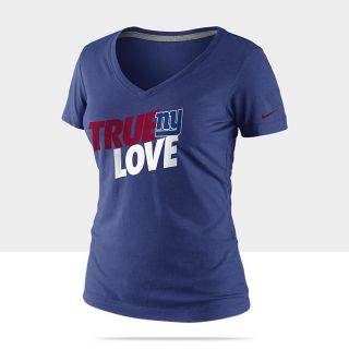 Nike True Love NFL Giants Womens T Shirt 485782_495_A