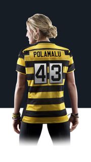    Polamalu Womens Football Alternate Game Jersey 477424_752_B_BODY