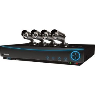 Swann 4 Channel DVR Security System with 4 Cameras SWDVK 440004