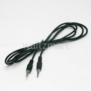 5ft 1 8 inch 3 5mm Stereo Jack Male to Male Audio Cable Cord for iPod 
