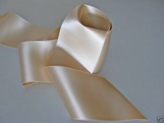   Double Faced Satin Ribbon Wedding Gown Sash 12 ft Long