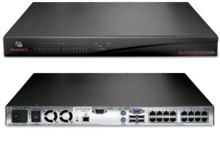Avocent Autoview 3100 16 Port KVM Over Web IP Switch Tested