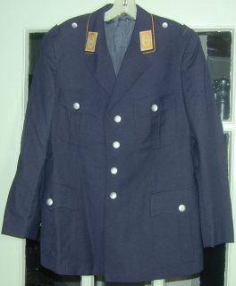 1980s Military German Air Force Jacket Blazer Uniform