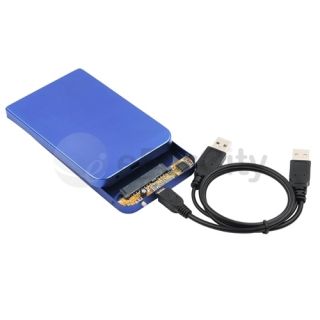 SATA USB to External HDD Hard Drive Slim Case Coveer Enclosure 
