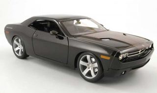 2006 Dodge Challenger Concept Diecast Model 1 18 Black