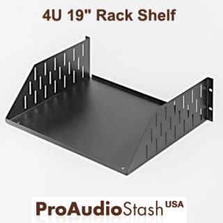 4U 19 inch Rack Mount Shelf Audio Computer Networking