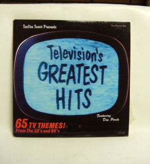 LP Televisions Greatest Hits 65 TV Themes 50s 60s 1