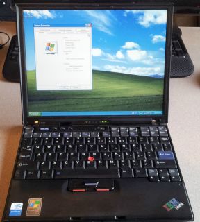 IBM ThinkPad X40 12 1 40 GB Intel Pentium 1 2 GHz 512 MB Notebook