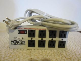 Tripp Lite Isobar Surge Protector 8 Outlet White