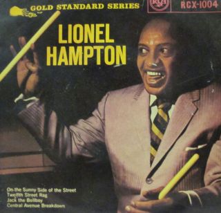 Lionel Hampton 7 Vinyl on The Sunny Side of The Street RCA RCX 1004 