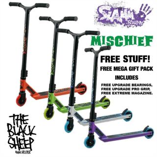 Slamm Mischief Extreme Freestyle Stunt Dialled Slam Scooter Free Gift 