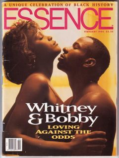 Whitney Houston Bobby Brown 1994 Essence Magazine
