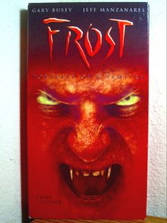 Frost Portrait of A Vampire Gary Busey RARE Horror VHS