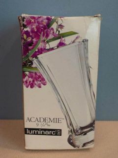 Luminarc France Academie 9 3 4 Crystal Flower Vase
