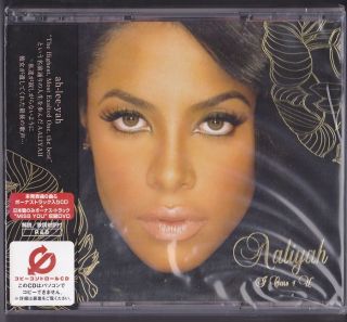 Aaliyah CD+DVD JAPAN Edition ONLY I Care 4 U bonus track NEW