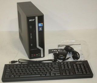 Acer Veriton X498G Intel Core i3 3 07GHz Desktop Computer PC Black 