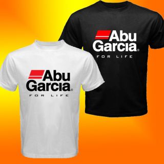 Abu Garcia Fishing Reel Logo Custom T Shirt Size s 3XL