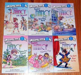 Fancy Nancy Children Reader Books Jane OConnor Level 1 Learn to 