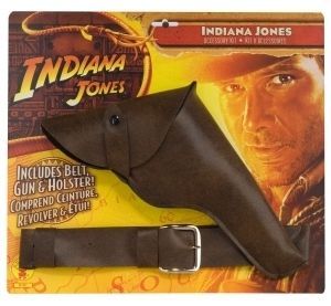 Indiana Jones Accessory Kit Gun Pistol Belt Holster New