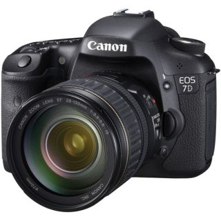   7D DSLR Camera with 28 135mm & 55 250mm Lens +BONUS 16GB ACCESSORY KIT