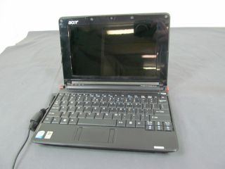 Acer Aspire One Series ZG5 Netbook Computer As Is Bad Display