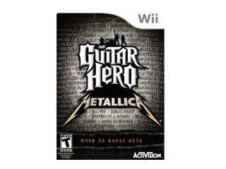 Guitar Hero Metallica Wii Game Activision