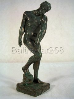 Adam de Rodin LOmbre Sculpture Musee Adam Et Eve