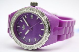 Adidas Purple Mini Cambridge Women Date Watch ADH2107