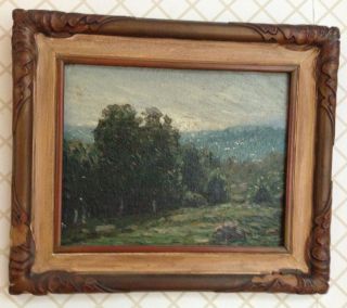 GUSTAVE ADOLPH WIEGAND OIL PAINTING (1870 1957)