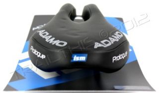 2012 ISM ADAMO PROLOGUE Ergo Bike Road Saddle / Seat Black Split Nose 