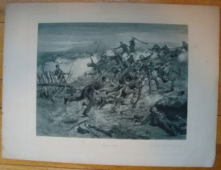 Original, late 19th century Gilbert Gaul print, published by Appleton 