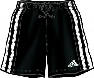Adidas Europe Adult Soccer Shorts 712767 Black White