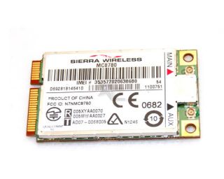 New UNLOCKED Sierra Wireless MC8780 Air Card 7.2Mbps 3G Mini PCI E 