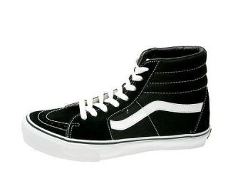 Vans Sk8 Hi Black White Mens Skate Shoes Classic VN 0D5IB8C