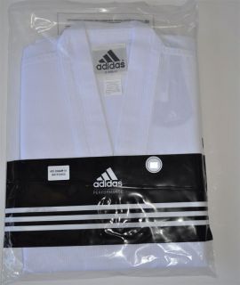 Adidas WTF Approved Adichamp III Taekwondo Uniform TKD DOBOK White V 
