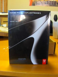 NEW Adobe Photoshop Lightroom V. 3 Upgrade for Windows and Mac 
