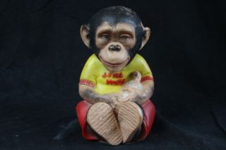L217 VINTAGE J. FRED MUGGS SQUEAKY TOY SOFT NBC MASCOT ARTIST
