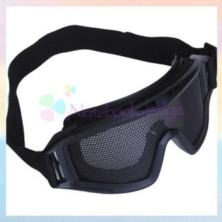 Airsoft Tactical Eyes Protection Metal Mesh Glasses Goggle Len Protect 