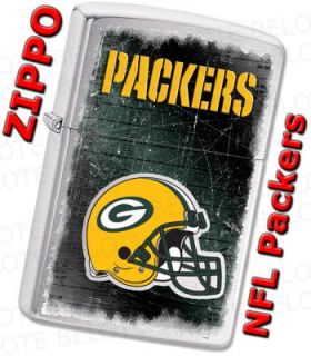 Zippo 2011 NFL Green Bay Packers Chrome Lighter 28214