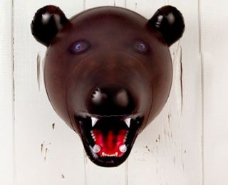   Bear Head Wall Mount Funny Gag Gift Novelty Taxidermy Heads Idea Item