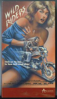 Wild Riders Biker Killers VHS 1971 Motorcycle Gang