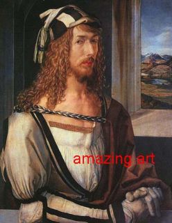 Hand Painted Oil on Canvas Great Painter Albrecht Dürer