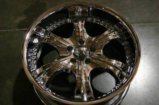 Akuza Chrome 414  Rewind 20x9 5x4 5 Wheels Rims