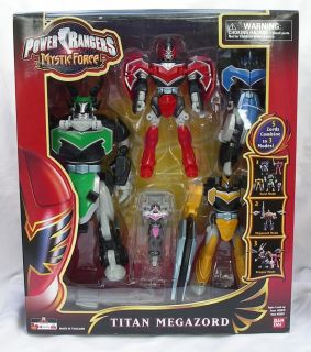 Power Rangers Mystic Force TITAN Megazord NEW Toy in Box US Version 