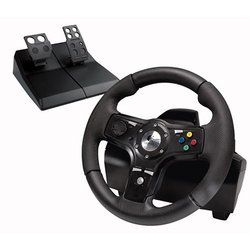  DriveFX Axial Force Feedback Racing Wheel for Xbox 360 Microsoft